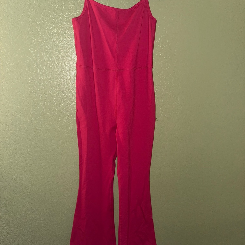 Hot pink at Athleisure Jumpsuit